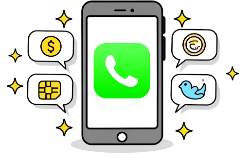 LINE専用など、用途はさまざま！手持ちのスマホを安くする方法